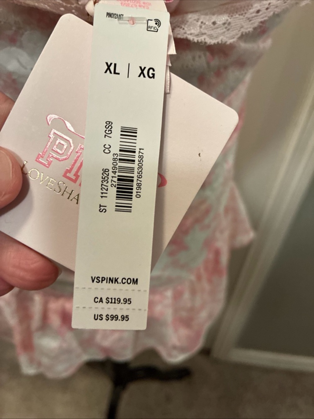 Victoria secret ladies strapless dress size XL - Picture 7 of 7